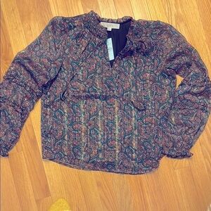 LOFT Paisley Blouse